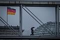 Regen in Berlin       -  Wind und Regen bleiben auch am Wochenende ein Thema