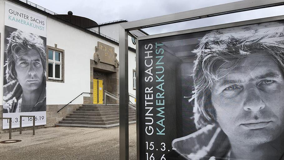 'Gunter Sachs Kamerakunst' heißt die Ausstellung in der Kunsthalle Schweinfurt vom 15. März bis 16. Juni. Foto: Oliver Schikora       -  'Gunter Sachs Kamerakunst' heißt die Ausstellung in der Kunsthalle Schweinfurt vom 15. März bis 16. Juni. Foto: Oliver Schikora
