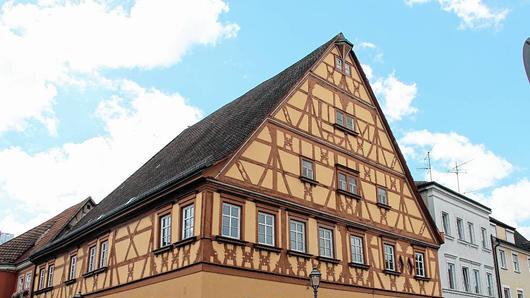 Hier soll es Wirklichkeit werden, das &bdquo;Kunsthaus&ldquo; der Stadt Haßfurt &ndash; in der Hauptstraße 35.