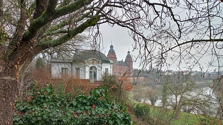 Tatort des 40 Jahre zurückliegenden Falles: der Schlosspark in Aschaffenburg