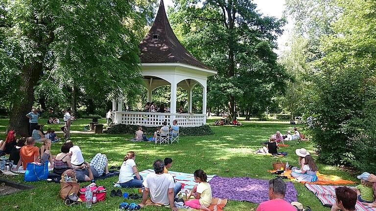 Die Picknickkonzerte starten wieder.