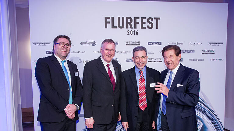 Politik-Prominenz beim „Flurfest“ in Berlin.