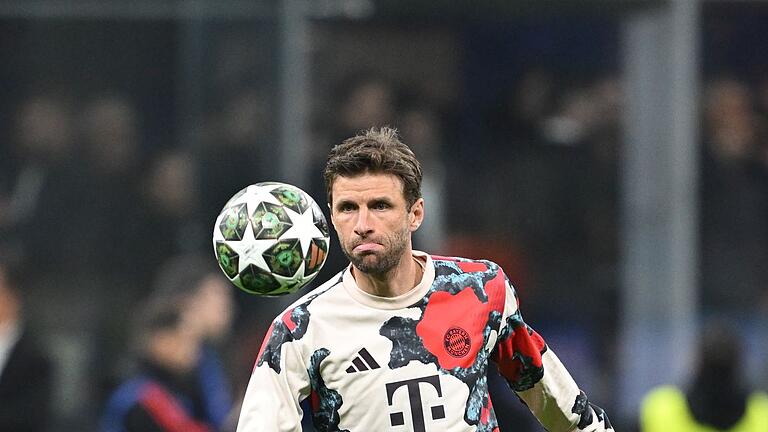 Inter Mailand - Bayern München       -  Thomas Müller absolviert in der Champions League sein 163. Spiel.