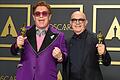 Elton John + Bernie Taupin.jpeg       -  Elton John (l) und Bernie Taupin wurden für den Song «(I'm Gonna) Love Me Again» aus dem Film «Rocketman» mit einem Oscar ausgezeichnet.