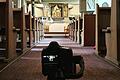 Unter anderem in der evangelischen Kirche in Abtswind wurde ein 20-minütiger Film gedreht.
