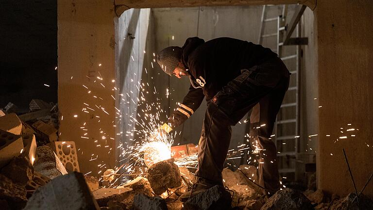 Rundgang Mainfranken Theater       -  Rundgang über die Baustelle im Mainfranken Theater Würzburg am Donnerstag (25.02.21).