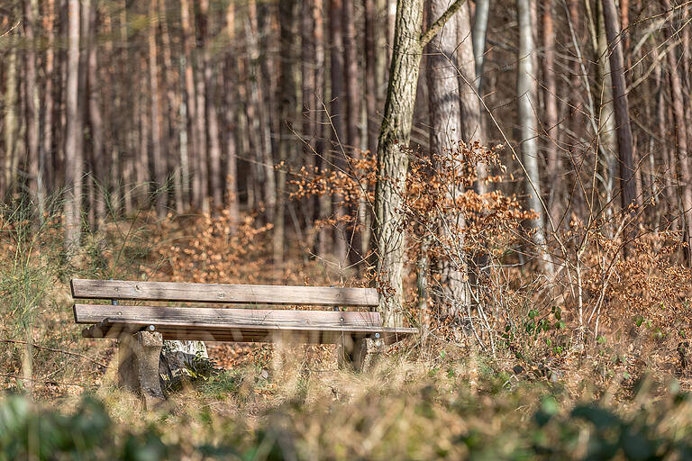Bänke laden auf der Route immer wieder mal zum Rasten ein. Bänke laden auf der Route immer wieder mal zum Rasten ein.