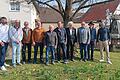 Auf dem Bild (von links): Christian Staat, Stefan Wendel, Hermann Wendel, Michael Volk, Wendel Anton, Fritz Suckfüll, Manfred Feser, Notker Wolf, Ottmar Wendel, Sebastian Wendel.