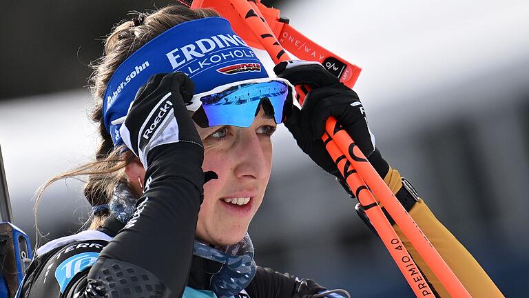 Biathlon Weltmeisterschaft - Training - Franziska Preuß ist bereit für die erste Entscheidung der WM. Biathlon Weltmeisterschaft - Training - Franziska Preuß ist bereit für die erste Entscheidung der WM.