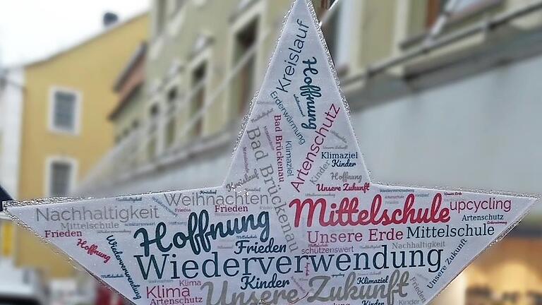 Ein Weihnachtsstern mit einer Wortwolke, die eine hoffnungsvolle Botschaft zeigt. - Ein Weihnachtsstern mit einer Wortwolke, die eine hoffnungsvolle Botschaft zeigt. Ein Weihnachtsstern mit einer Wortwolke, die eine hoffnungsvolle Botschaft zeigt. - Ein Weihnachtsstern mit einer Wortwolke, die eine hoffnungsvolle Botschaft zeigt.
