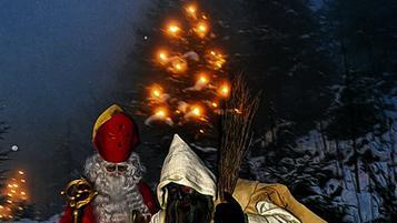 Dunkler Geselle: Knecht Ruprecht ist der treue Begleiter des Nikolaus'.