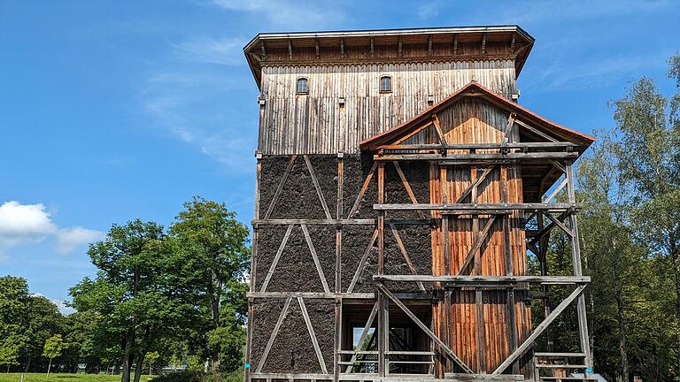 Der Gradierbau in Bad Kissingen muss neu gebaut werden.       -  Der Gradierbau in Bad Kissingen muss neu gebaut werden.