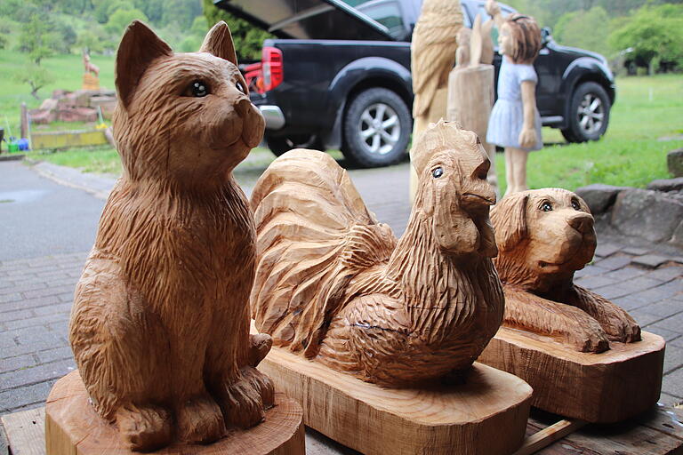 Tierskulpturen für den Kindergarten Eisingen. Tierskulpturen für den Kindergarten Eisingen.