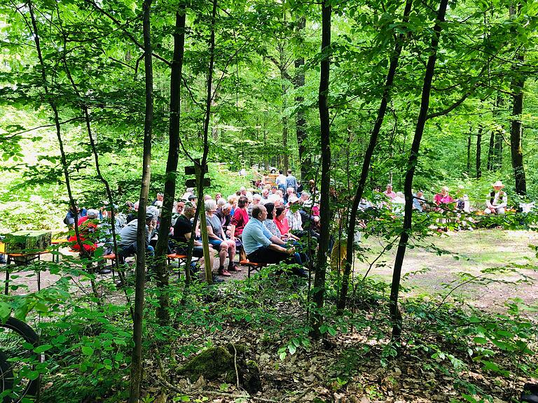 120 Besucherinnen und Besucher fanden den Weg in den Landschaftsgarten Bettenburg. Sie genossen gebannt den Zauber der präsentierten Romantik in vollen Zügen.