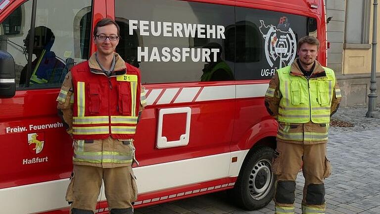 Seit 1. Mai sind Julian Weidinger und Christian Meisch (von links) die neuen Kommandanten der Haßfurter Feuerwehr. Seit 1. Mai sind Julian Weidinger und Christian Meisch (von links) die neuen Kommandanten der Haßfurter Feuerwehr.