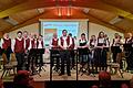 Im Bild das Orchester des Musikvereins Stammheim mit Dirigent Thomas Meusert.