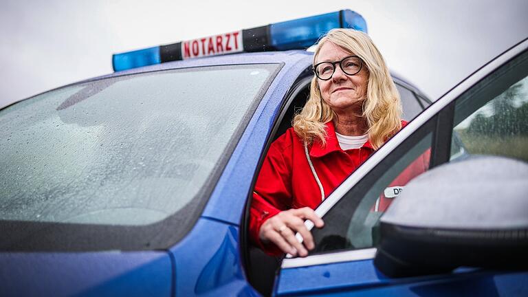 Dr. Leonore Jahn beklagt in einem Brandbrief die 'dramatische Situation in der Notarztversorgung' in Teilen der Landkreise Haßberge und Rhön-Grabfeld.