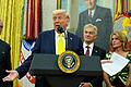 US-Präsident Donald Trump       -  &bdquo;Wenn nun aus irgendeinem Grund eine der beiden Parteien es sehr schwierig macht, werden wir einfach sagen: Ihr seid dumm&rdquo;, sagt Trump über den Stand der Vermittlungen im Ukraine-Krieg.