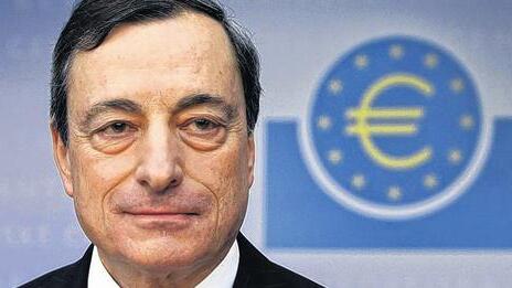 Alarmiert: EZB-Präsident Mario Draghi