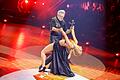 'Let's Dance' - Liveshow - RTL       -  Er dachte, er habe diesen Tanz im Blut: Moderator Roland Trettl ist mit seiner Partnerin Kathrin Menzinger ausgeschieden.