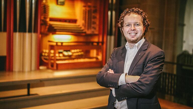 Sebastian Küchler-Blessing spielt diesen Samstag auf der Klais-Orgel im Kiliansdom.