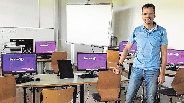 Thomas Kraft, Lehrer an der Berufsschule Karlstadt, wird Leiter des neuen Fachbereichs E-Commerce.