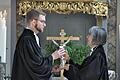 Das erste Abendmahl als Pfarrer feierte Jan Lungfiel unmittelbar nach seiner Ordination durch Regionalbischöfin Dorothea Greiner am Sonntag in der Pfarrkirche.