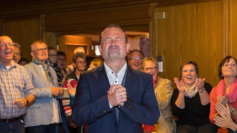 Christian Keller ist überwältigt: 66,91 Prozent hat er geholt.