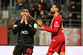 Auch Winter-Neuzugang Domenico Alberico ärgerte sich beim 1:1 der Würzburger Kickers gegen Türkgücü München über ausgelassene Torchancen.