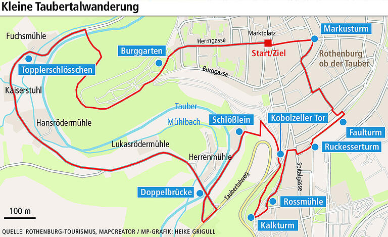 Ausflugstipp Rothenburg: Wandern an der Tauber Ausflugstipp Rothenburg: Wandern an der Tauber