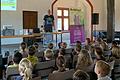 Die Schüler hörten Kinderbuchautor Jochen Till gespannt zu.