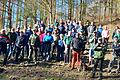 Fast 60 Männer und Frauen haben an der Riedenberger Grenzwanderung teilgenommen.       -  Fast 60 Männer und Frauen haben an der Riedenberger Grenzwanderung teilgenommen.