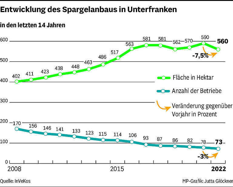 Gemüseanbau in Unterfranken: Wie viel Wasser verbraucht fränkischer Spargel? Gemüseanbau in Unterfranken: Wie viel Wasser verbraucht fränkischer Spargel?