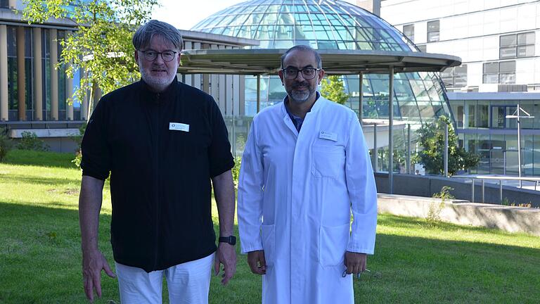 Symptome, Diagnose und Therapien bei Demenz: Oberarzt Dietrich Hartmann und Chefarzt Dr. Hassan Soda von der Neurologie am Rhön-Klinikum Campus in Bad Neustadt klären über die Krankheit, die eine steigende Zahl von Menschen trifft, auf. Symptome, Diagnose und Therapien bei Demenz: Oberarzt Dietrich Hartmann und Chefarzt Dr. Hassan Soda von der Neurologie am Rhön-Klinikum Campus in Bad Neustadt klären über die Krankheit, die eine steigende Zahl von Menschen trifft, auf.