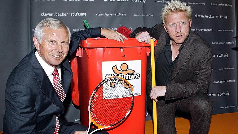 Boris Becker und Hans-Dieter Cleven - Boris Becker war Cleven einst Geschäftspartner und Ziehsohn. Er warb 2005 für fit4future Heute beharken sich beide. Boris Becker und Hans-Dieter Cleven - Boris Becker war Cleven einst Geschäftspartner und Ziehsohn. Er warb 2005 für fit4future Heute beharken sich beide.