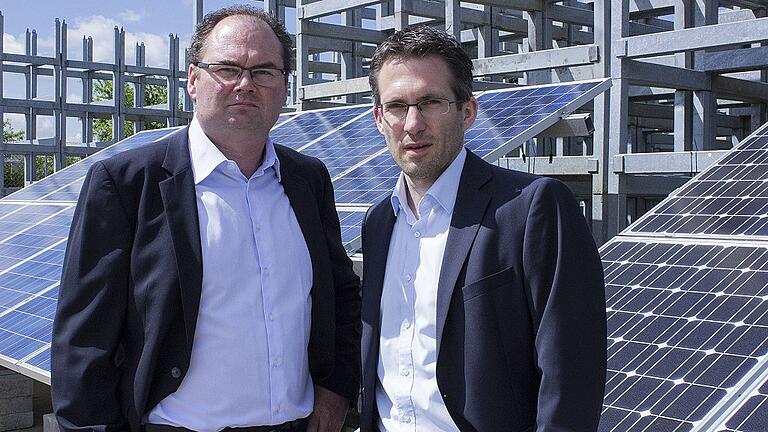 Neue Entwicklungen immer im Blick: Die Geschäftsführer Michael Jurchen (Jurchen Technology) und Constantin Wenzlik (Padcon).