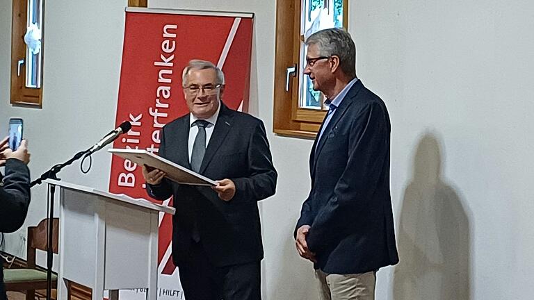 Kulturehrenbrief für Erwin Schneider.