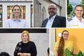 5 Berufe, 5 Wünsche: Was sich (von links) Apothekerin Katrin Lenhart, Pfarrer Gerd Greier, Polizist Christian Pörtner, Lehrerin Sandra Herleth und Alltagsbegleiterin Anna-Lena Friedrich für 2025 wünschen.