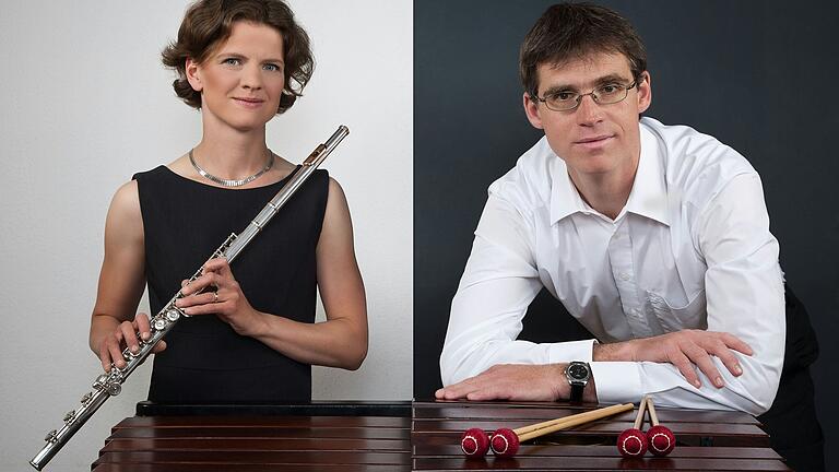 Das Leipziger Duo Mélange: Almut Unger und Thomas Laukel. Das Leipziger Duo Mélange: Almut Unger und Thomas Laukel.