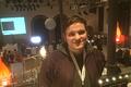 Präsentiert beim Festival in Würzburg seinen schon preisgekrönten Debütfilm: Max Gleschinski,&nbsp; Regisseur und Drehbuchautor von 'Kahlschlag'.