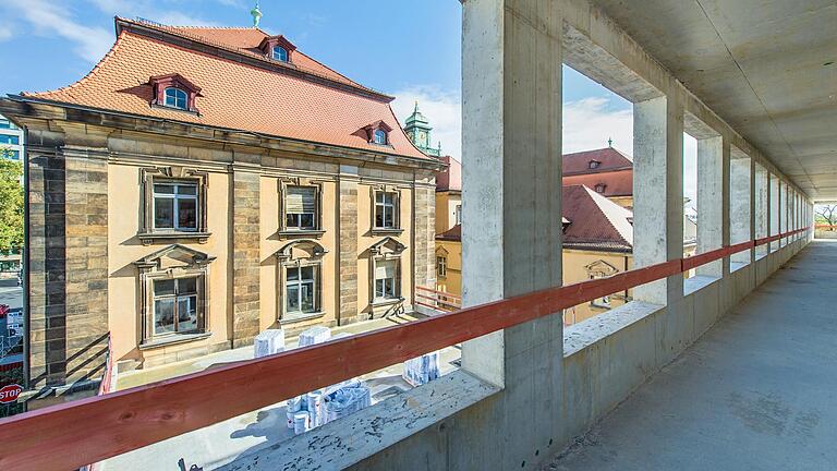 Das Schweinfurter Justizzentrum (Archivbild aus 2021) wird derzeit neu gebaut und erweitert. Deswegen sind viele Prozesse in andere Gebäude ausgelagert, unter anderem die Stadthalle. Das Schweinfurter Justizzentrum (Archivbild aus 2021) wird derzeit neu gebaut und erweitert. Deswegen sind viele Prozesse in andere Gebäude ausgelagert, unter anderem die Stadthalle.