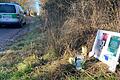 In der Nähe des Tatortes am Radweg zwischen Bad Neustadt und Hohenroth (Lkr. Rhön-Grabfeld) - hier in einer Aufnahme von November 2021 - soll&nbsp; nun die Waffe gefunden worden sein, mit der Josef D. mutmaßlich getötet wurde.