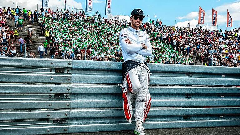 Keine Zukunft in der DTM: Mercedes verlängerte den Vertrag mit dem Uffenheimer Maximilian Götz für 2017 nicht. Klassiker wie im Bild das Norisring-Rennen wird Götz 2017 nur als Zuschauer erleben.