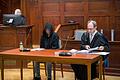 Prozessauftakt wegen Mordes an Ex-Freundin       -  Wegen Mordverdachts steht ein junger Mann in Bayreuth vor Gericht.