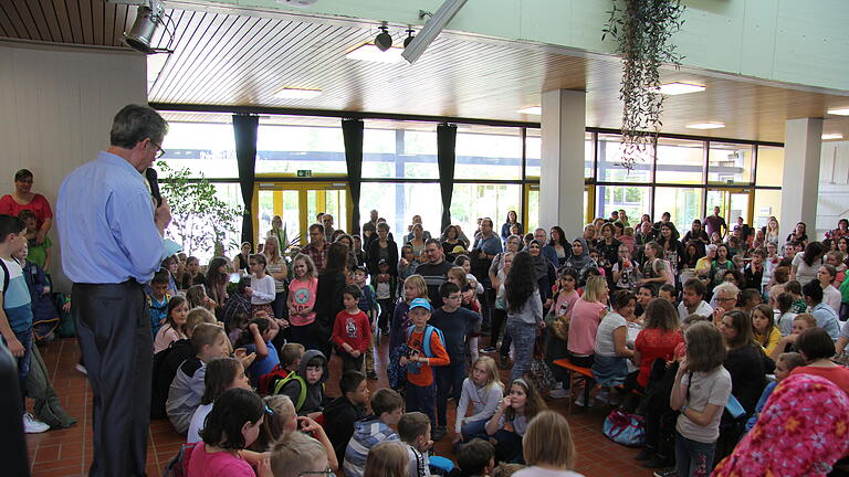 Projekttage 'Kunststückchen' an der Grundschule in Hofheim.