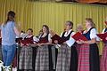 Der Landfrauenchor unter Leitung von Kirsten Snater bereicherte den Ehrenabend musikalisch mit ihren volkstümlichen Weisen.