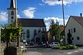 Die Kirche bildet den Mittelpunkt im Gelchsheimer Ortsteil Oellingen, der auf eine 1050-jährige Geschichte zurückblickt.