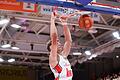 Hannes Steinbach zeigte in Göttingen seine beste Leistung der aktuellen Saison. Das Würzburger Eigengewächs kam auf neun Punkte und neun Rebounds in 15 Minuten auf dem Feld.