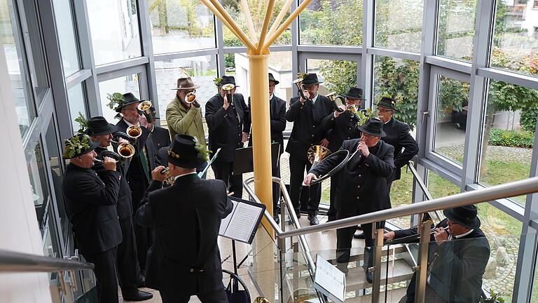 Impressionen vom Erntedankfestzug und vom Empfang der Gemeinde in Grafenrheinfeld.