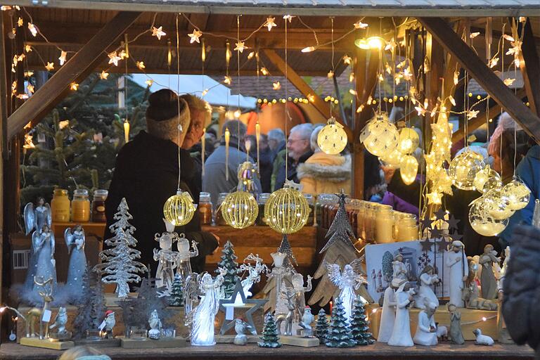 Die Christkindles Wertstätten starten heute in Rödelsee.